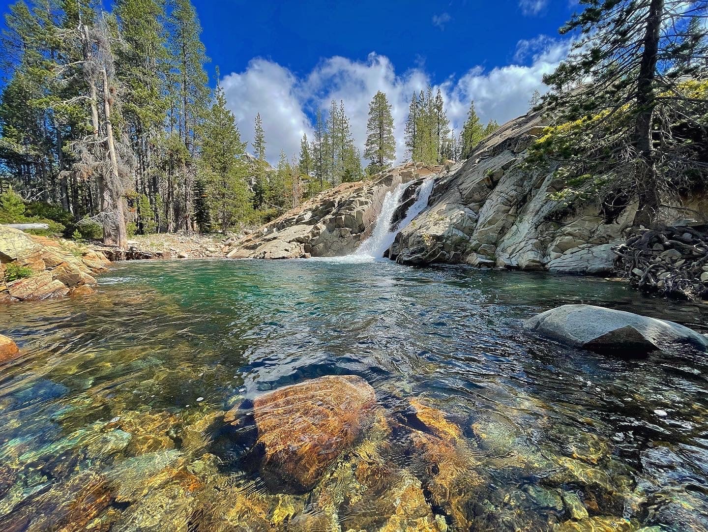 Lower Faucherie Falls one of the best waterfalls in northern California