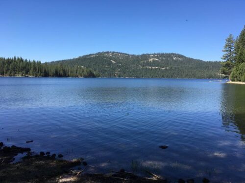 Jackson Meadow Lake in Nevada County California