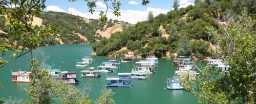 Englebright Lake Reservoir near Smartsville in Nevada County