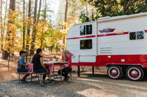 family camping at InnTown Campground