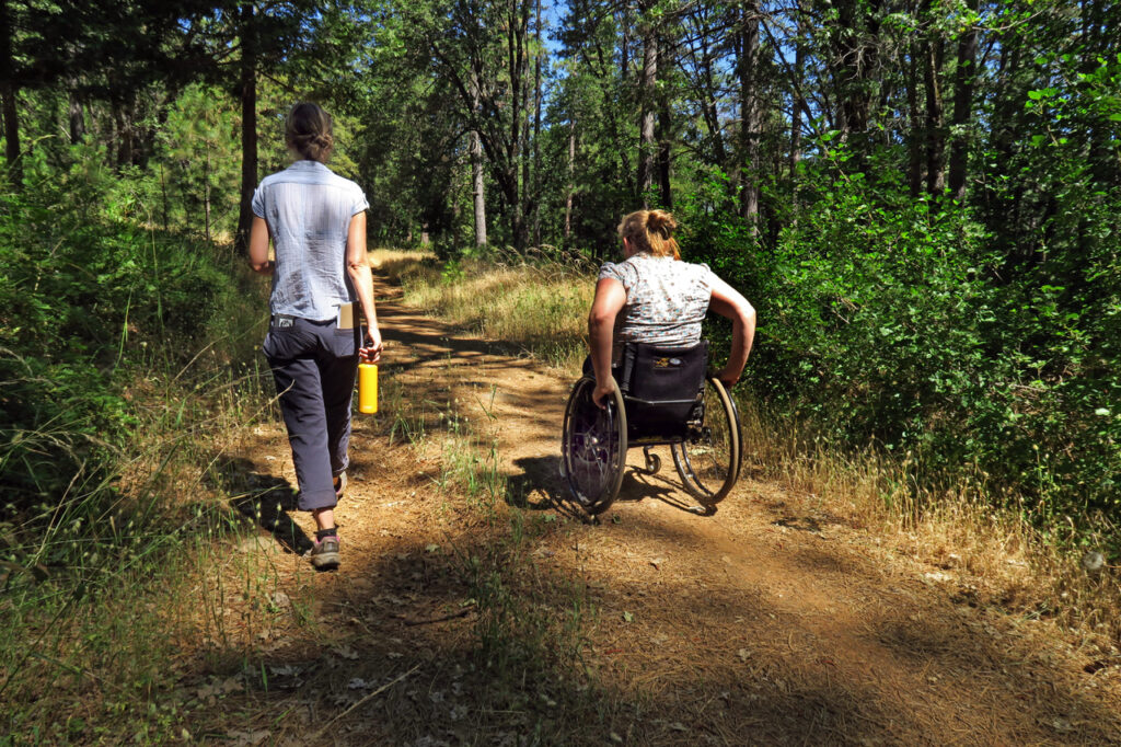 trails in Nevada County that are wheelchair accessible