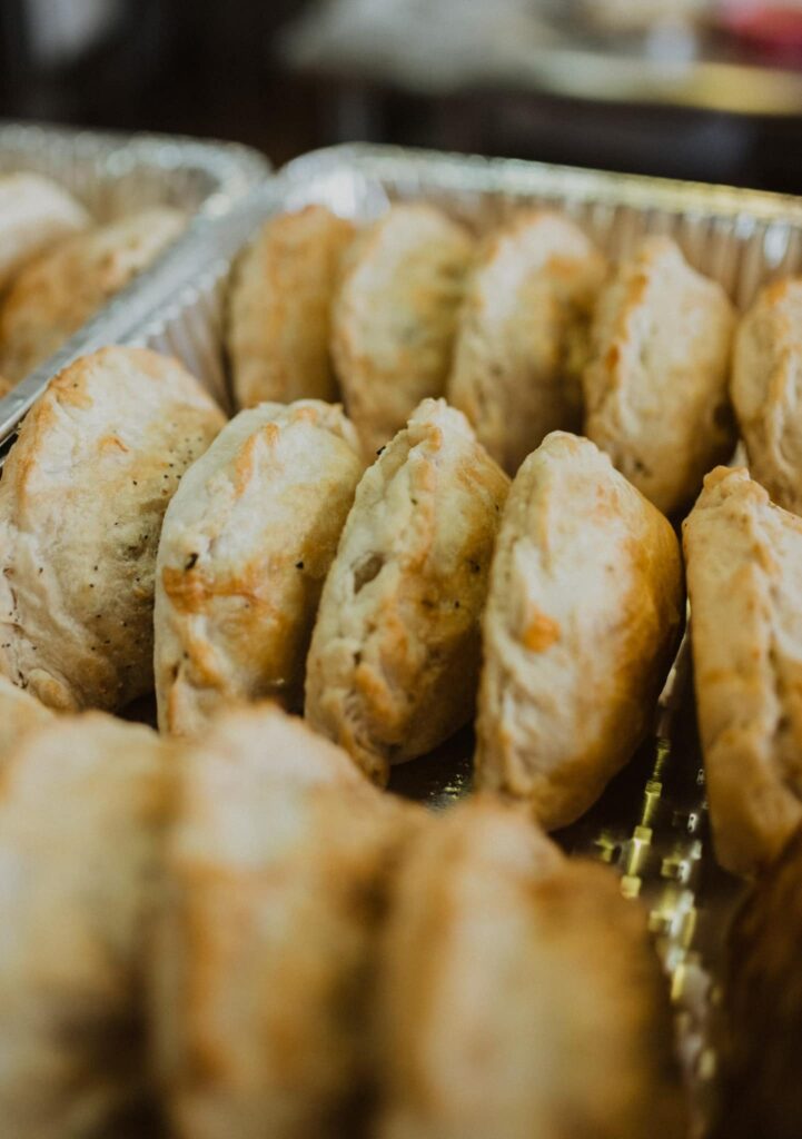 A bunch of savory pasties at Grass Valley Pasty Company