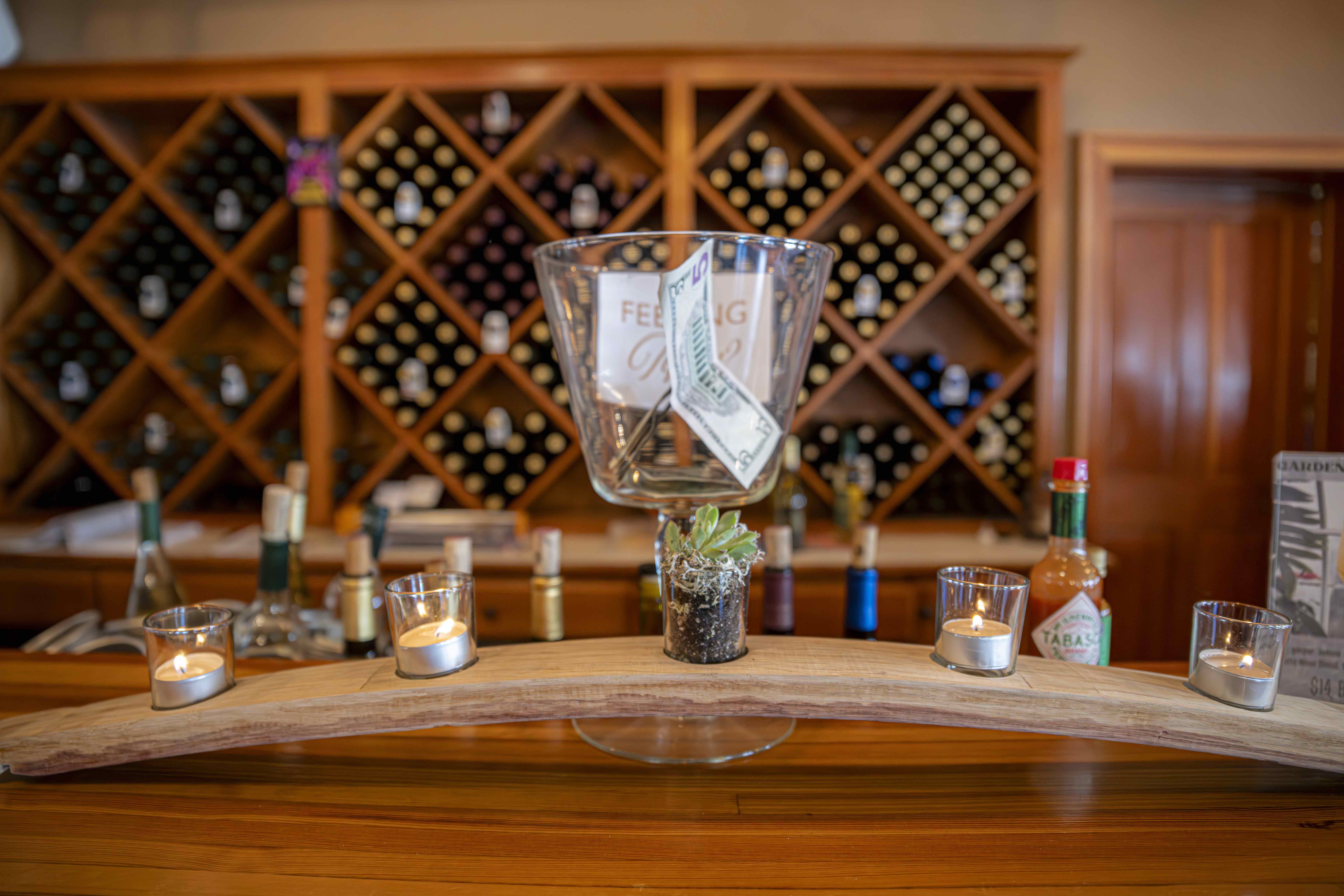 Interior of the Nevada City Winery