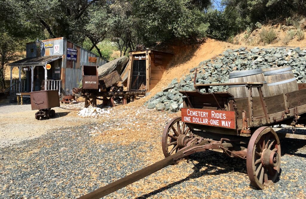 Rough and Ready - display of mining