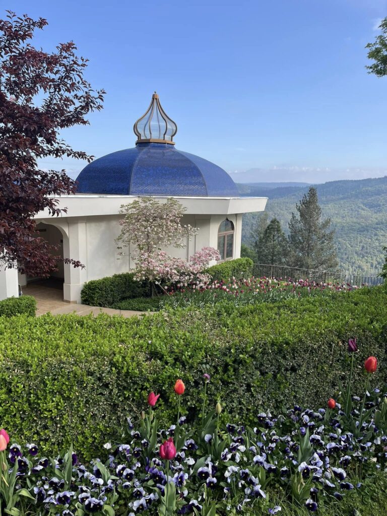 Ananda Meditation Retreat in spring
