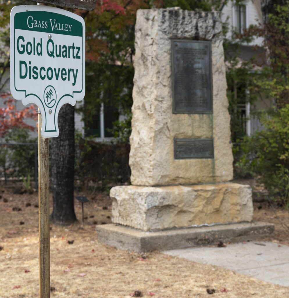 Gold Hill - gold quartz discovery site