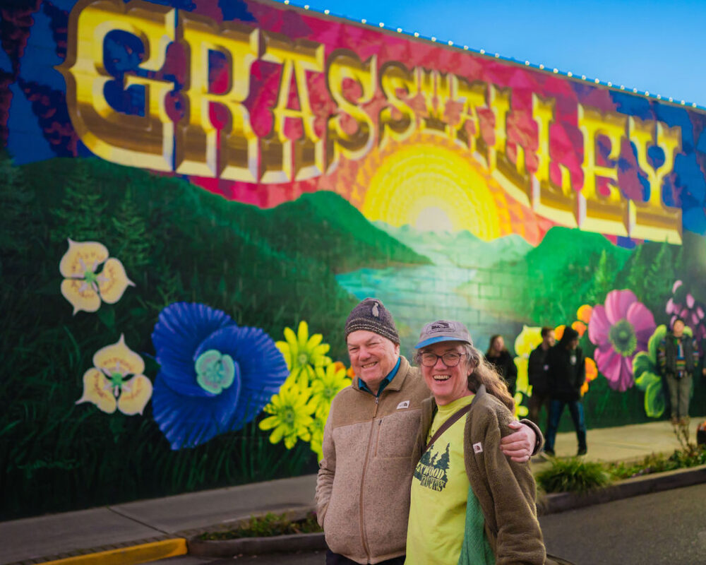 Grass Valley mural