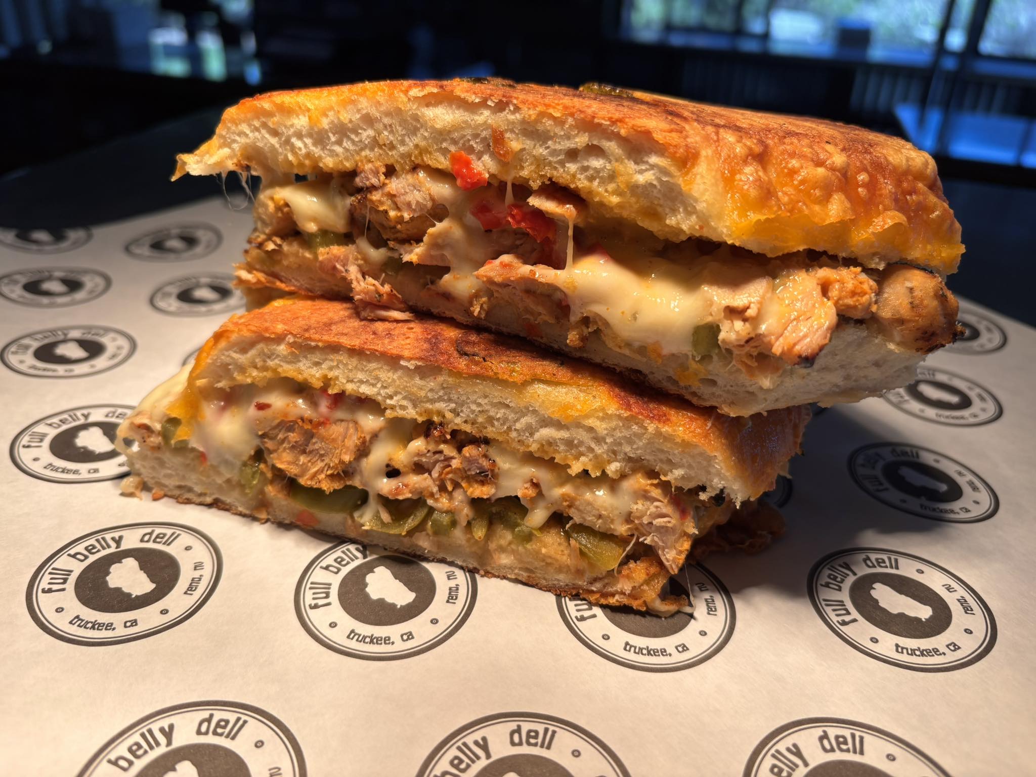sandwich at full belly deli in Truckee